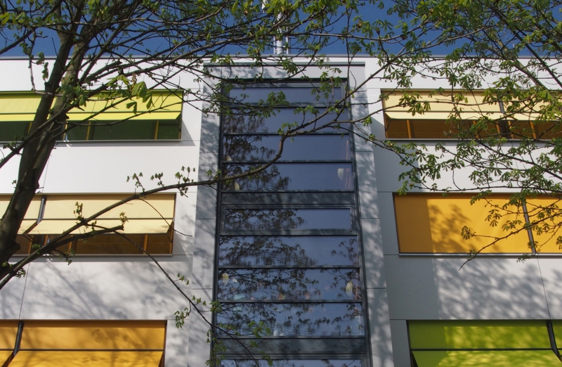 Treppenhausanbau Pablo-Neruda-Grundschule, Chemnitz Kaßberg