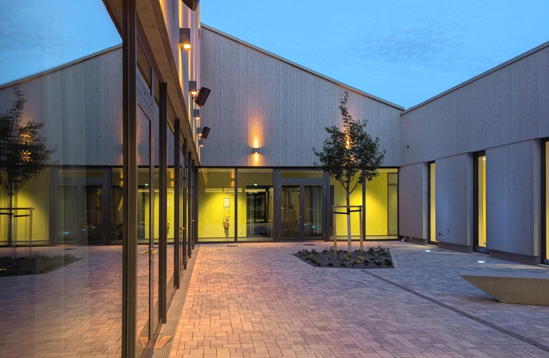  Innenhof der Kulturhalle Bürgersaal Zschopau