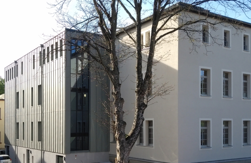 Ansicht Anbau Volkshochschule Aue